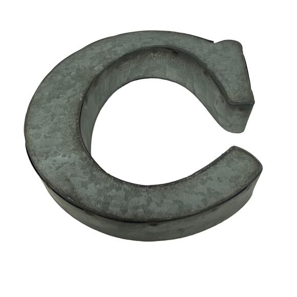 Galvanized Metal Letters Spelling C O D Y Kids Bedroom Home Decoration 6 X 5 In - Picture 3 of 10